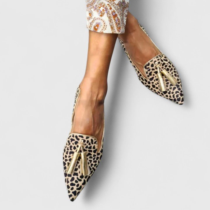 Jheanna™ | Animal Print Loafers - SUNDRA