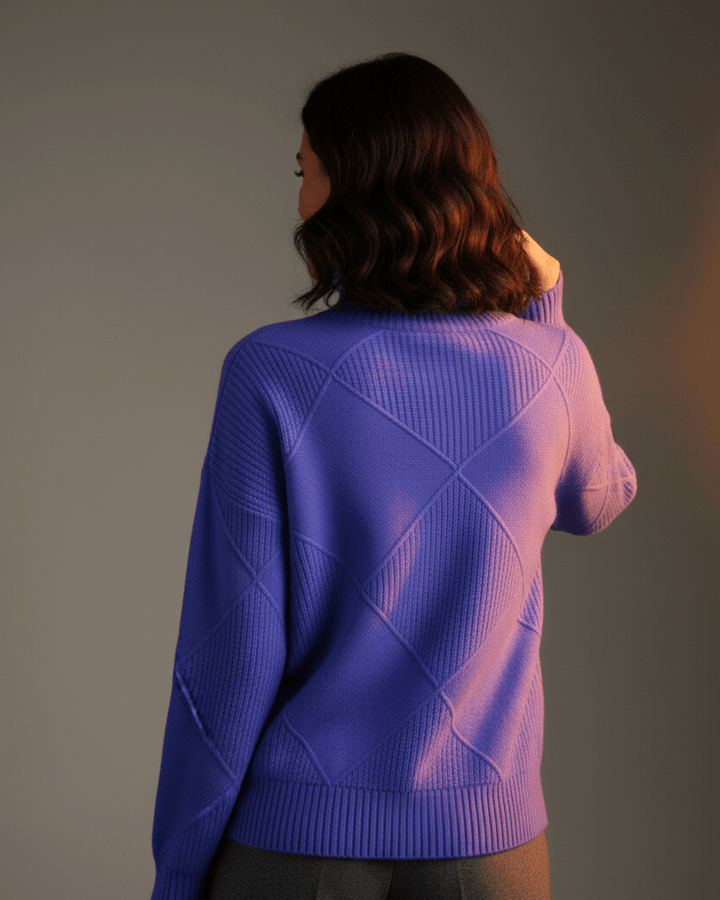 Kate™ | Woolen Knitted Turtle Neck - SUNDRA