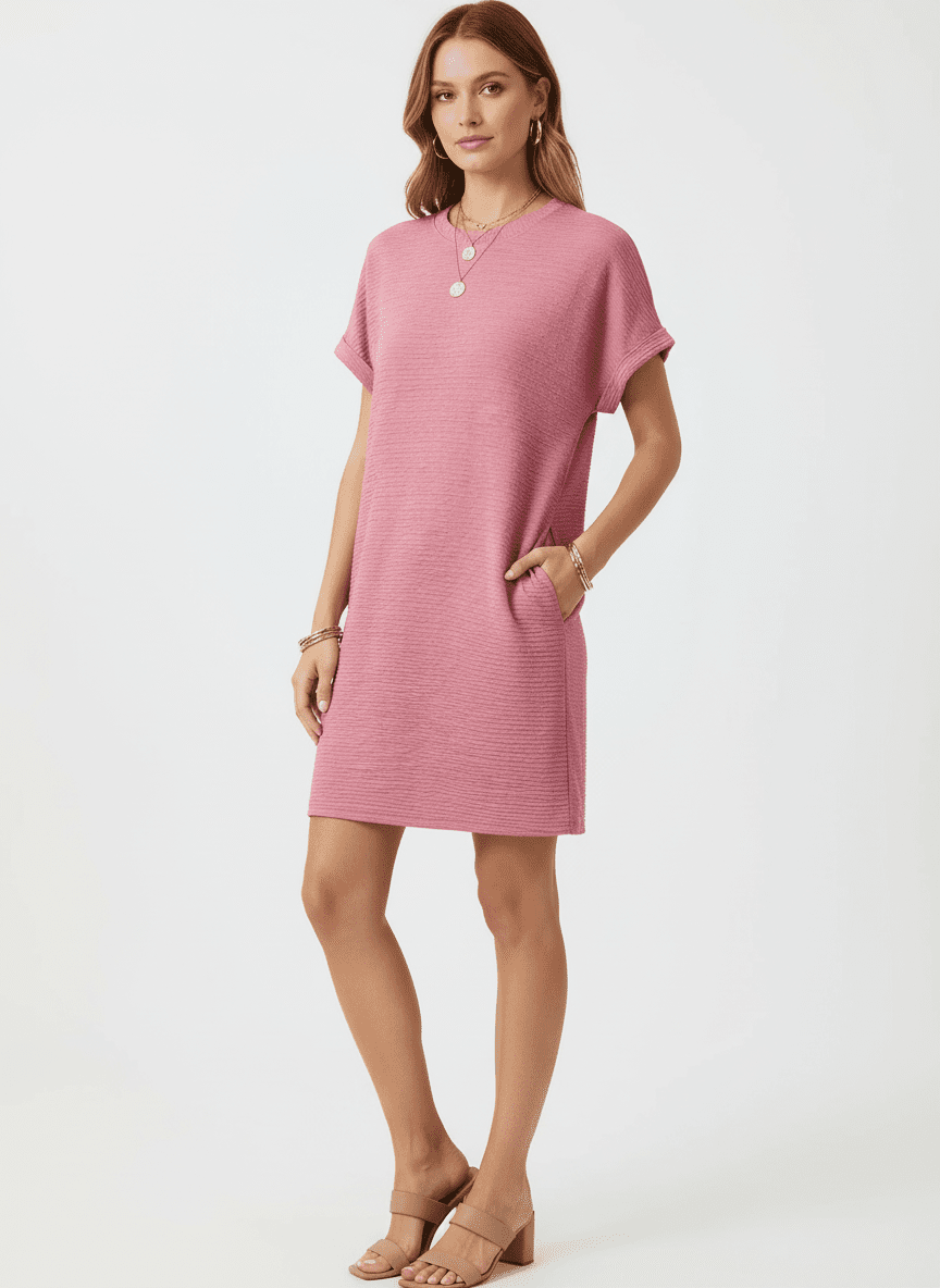 Kathy | Casual Comfort Dress - SUNDRA