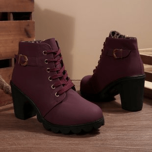 Katy™ | Chic Chunky Ankle Boots - SUNDRA