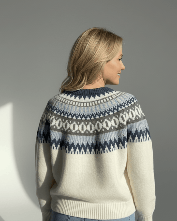 Kyra™ | Nordic Pattern Jumper - SUNDRA