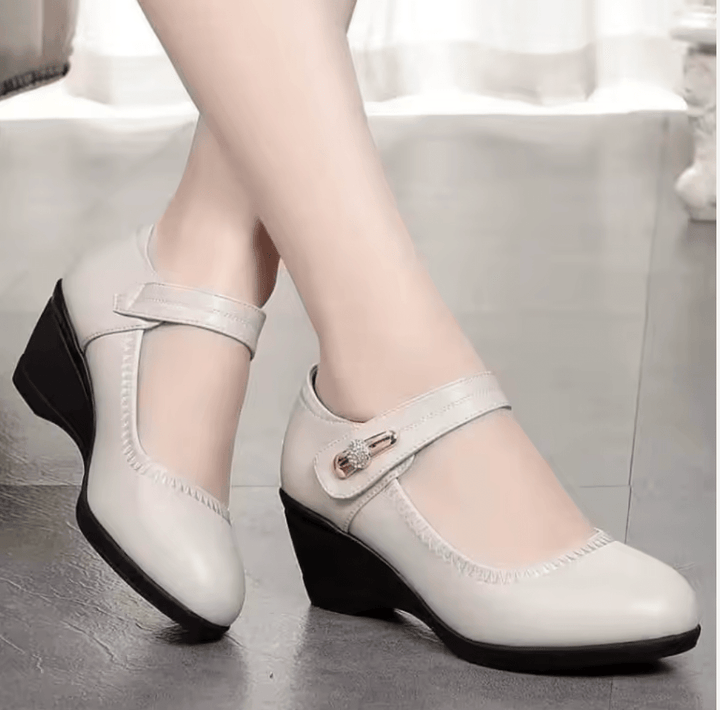 Lena™ | Supportive Elegant Mid - Heel Comfort Shoes - SUNDRA