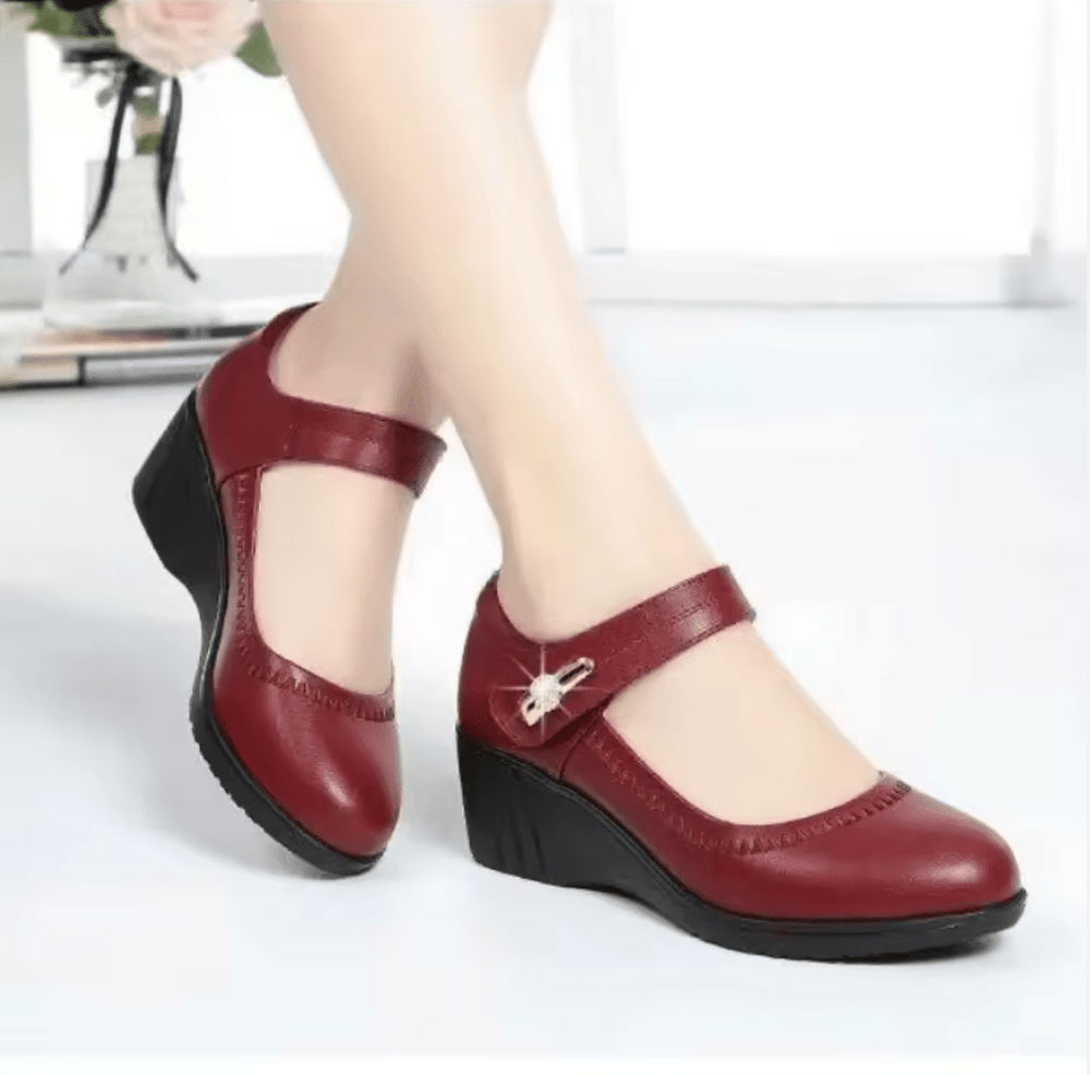 Lena™ | Supportive Elegant Mid - Heel Comfort Shoes - SUNDRA