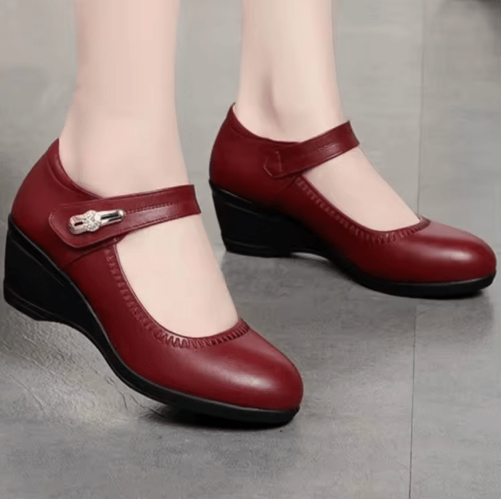 Lena™ | Supportive Elegant Mid - Heel Comfort Shoes - SUNDRA