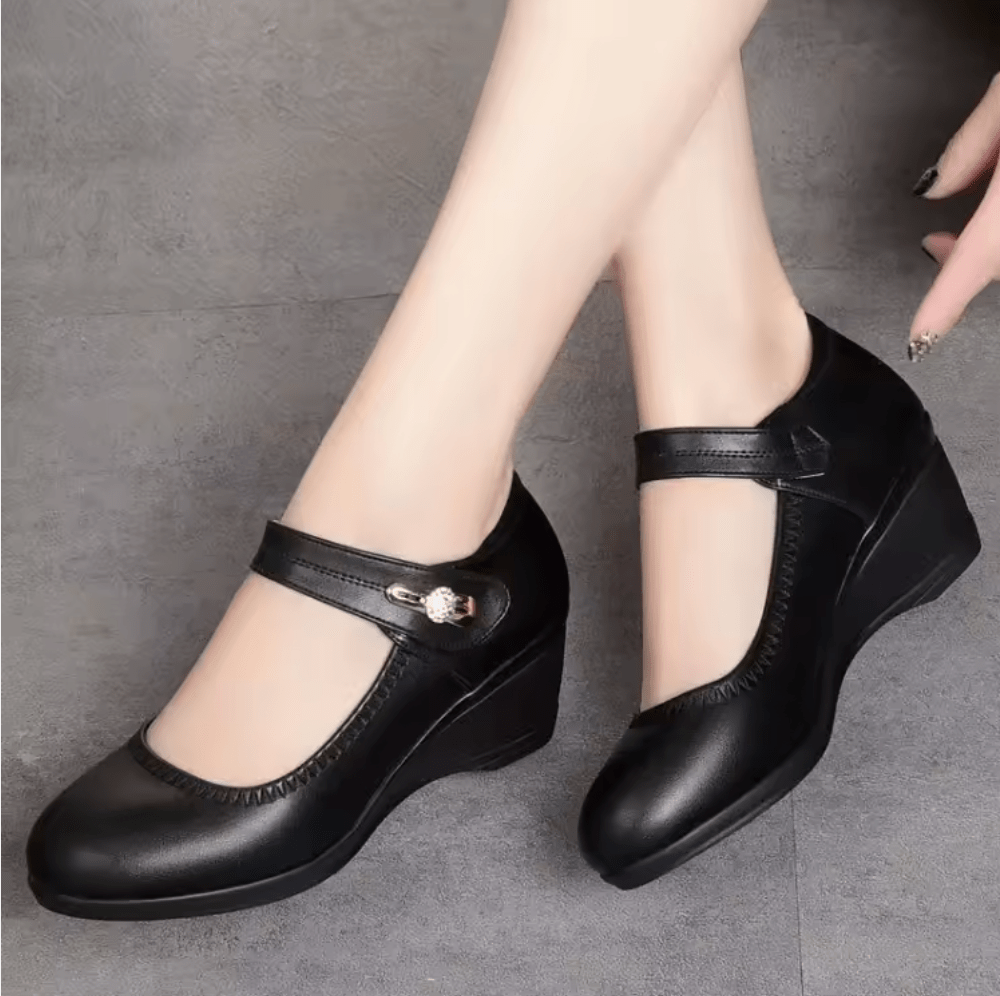 Lena™ | Supportive Elegant Mid - Heel Comfort Shoes - SUNDRA