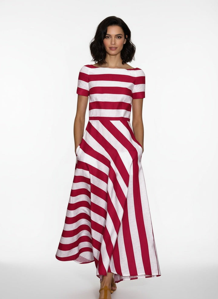 Light & Flowy Striped Dress - SUNDRA
