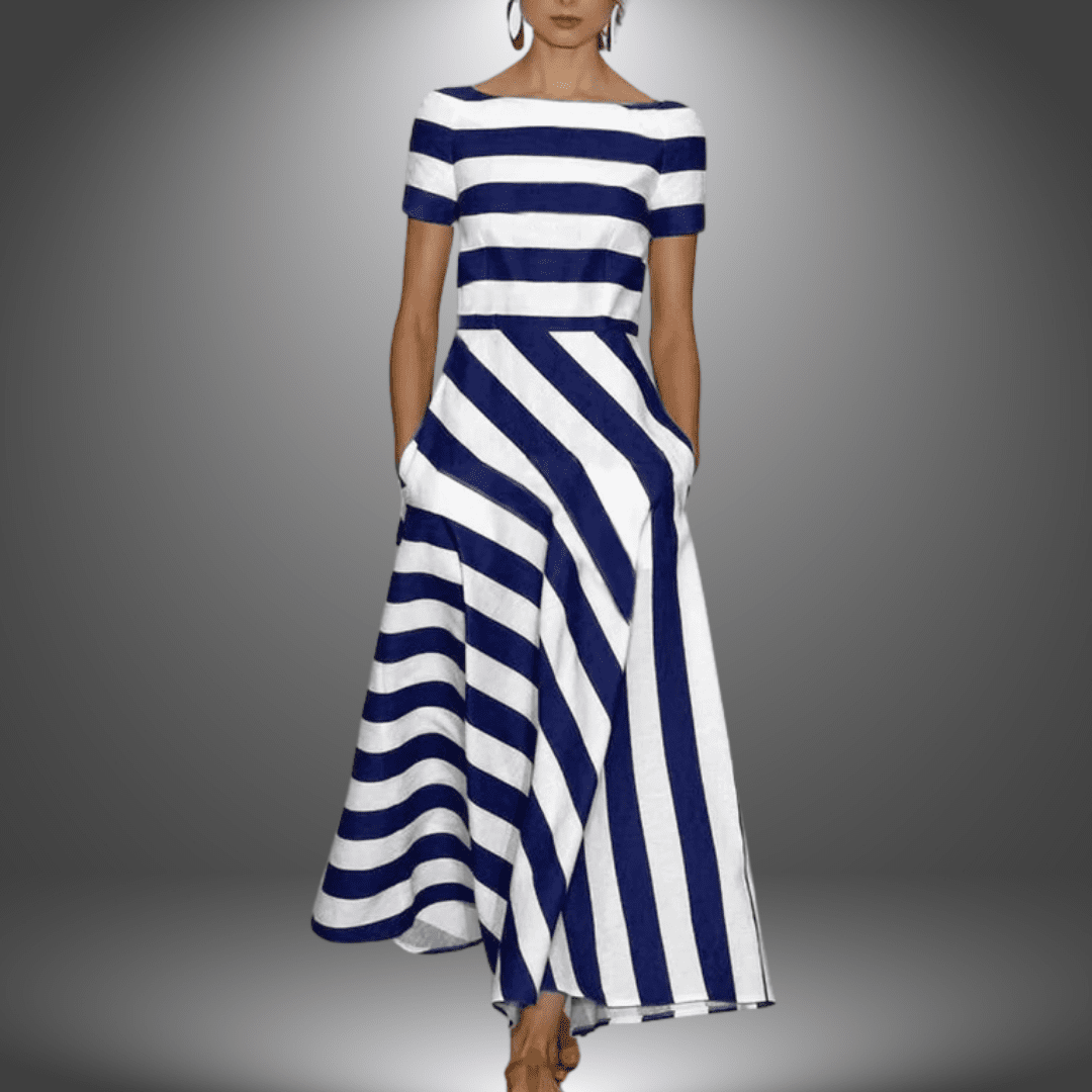 Light & Flowy Striped Dress - SUNDRA