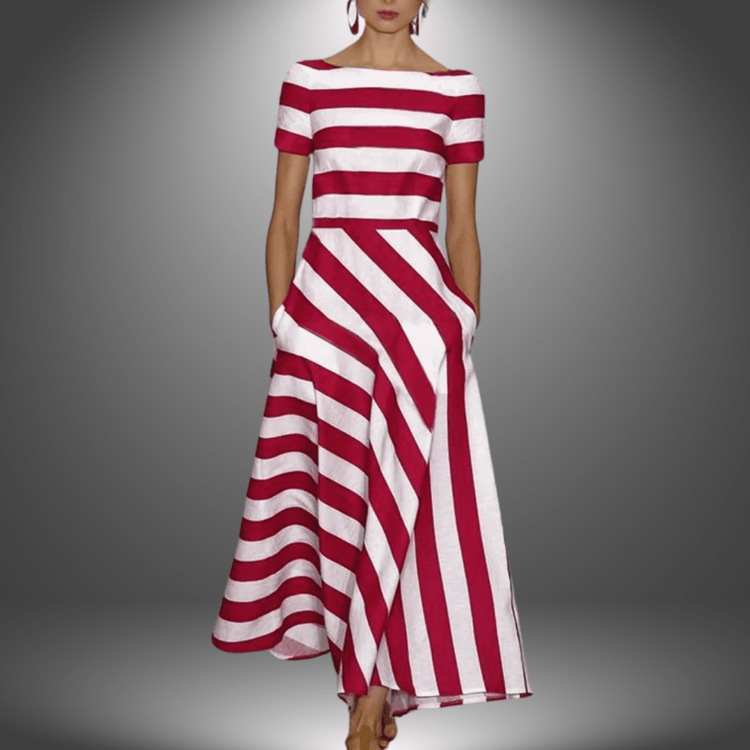 Light & Flowy Striped Dress - SUNDRA