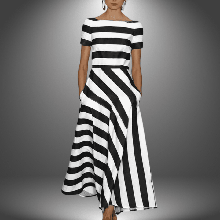 Light & Flowy Striped Dress - SUNDRA