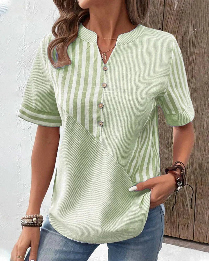 Lila™ | Soft Striped Blouse - SUNDRA