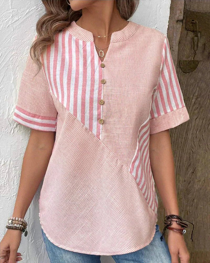 Lila™ | Soft Striped Blouse - SUNDRA