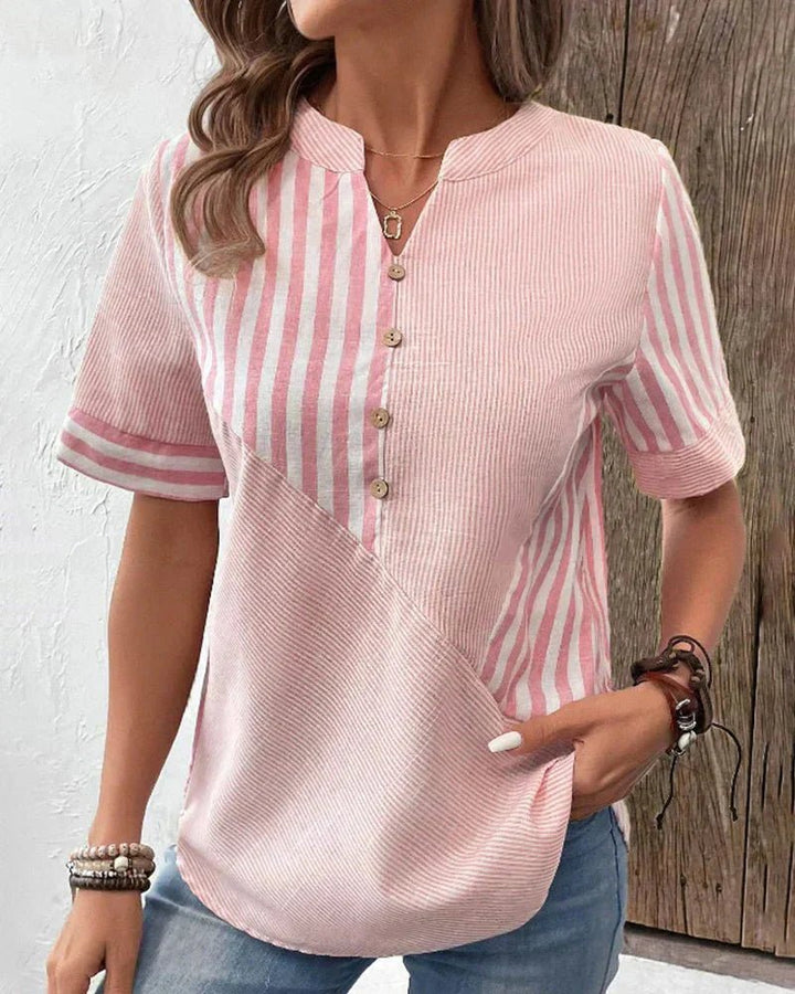 Lila™ | Soft Striped Blouse - SUNDRA