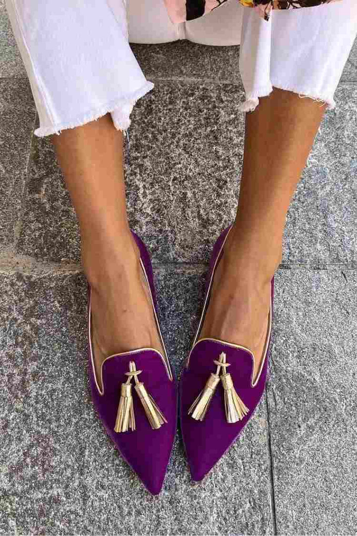 LOAFER WITH ELEGANT TASSELS - SUNDRA
