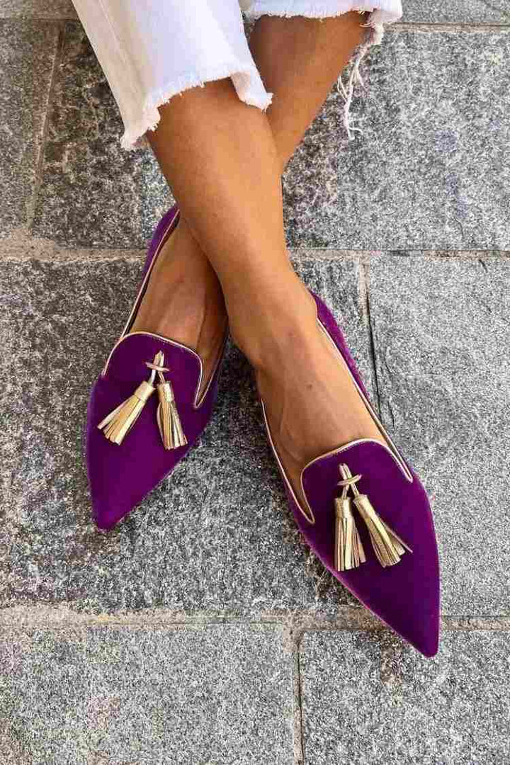 LOAFER WITH ELEGANT TASSELS - SUNDRA