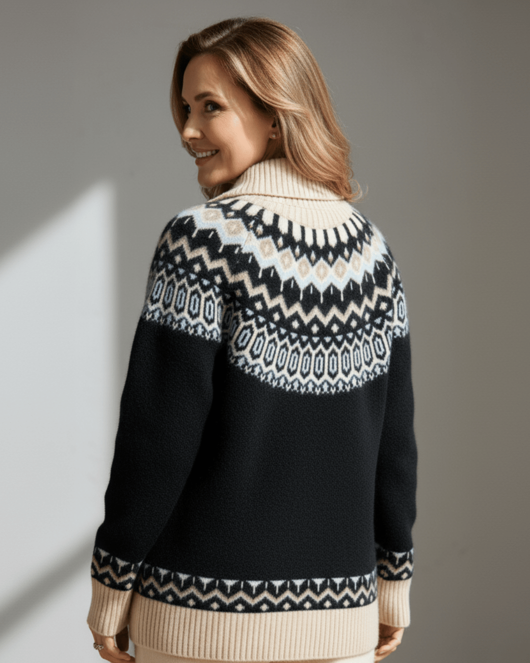 Mabel™ | Winter Wool Full Zip Cardigan - SUNDRA