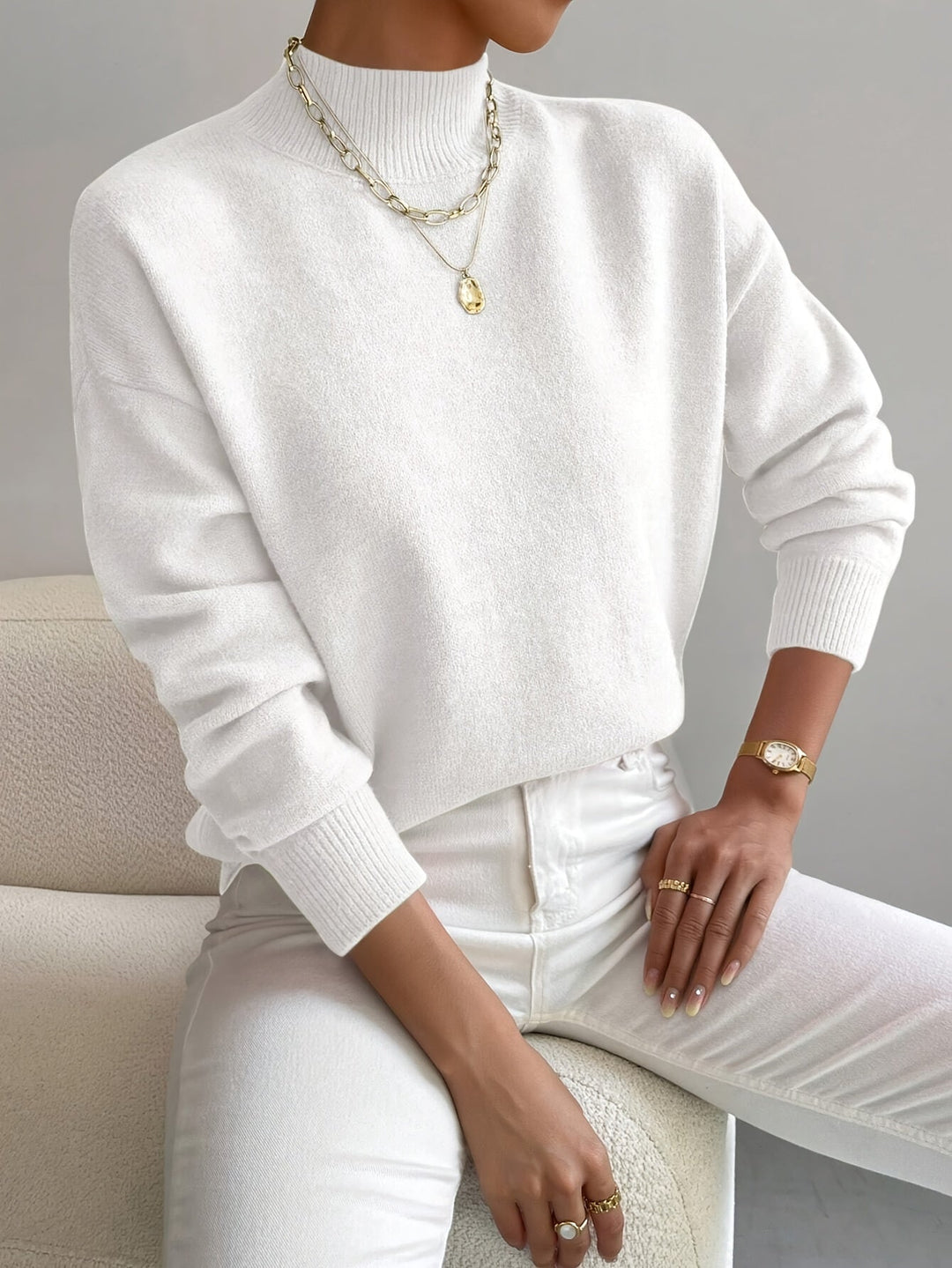 Maria™ | Elegant and Comfortable Turtleneck - SUNDRA