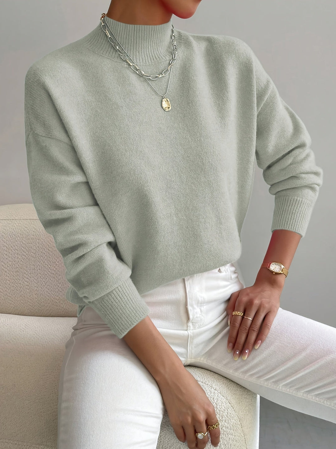 Maria™ | Elegant and Comfortable Turtleneck - SUNDRA