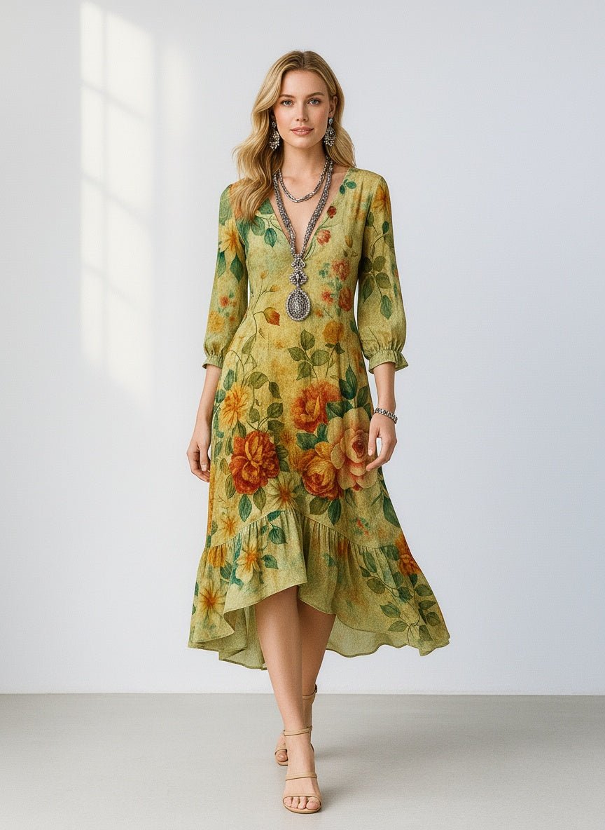 Marina | Bohemian style dress - SUNDRA