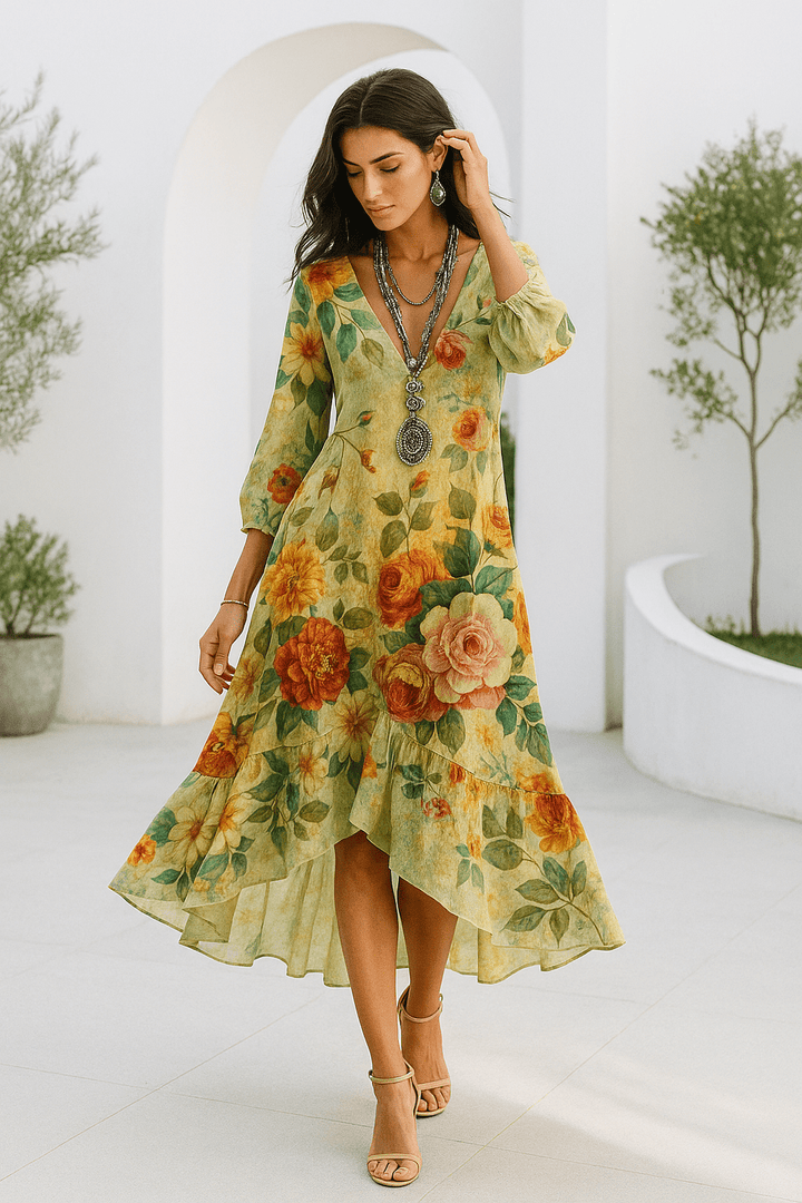 Marina | Bohemian style dress - SUNDRA