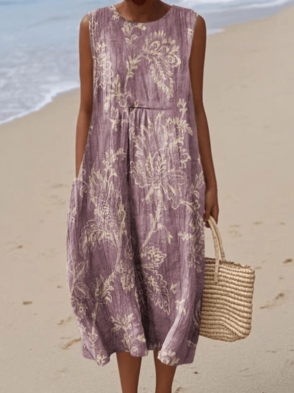 Mia™ Floral Midi Dress - SUNDRA