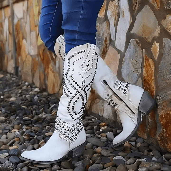Monroe™ | Western Knee - High Boots - SUNDRA