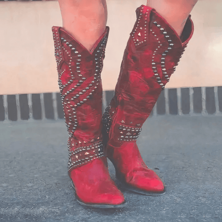 Monroe™ | Western Knee - High Boots - SUNDRA