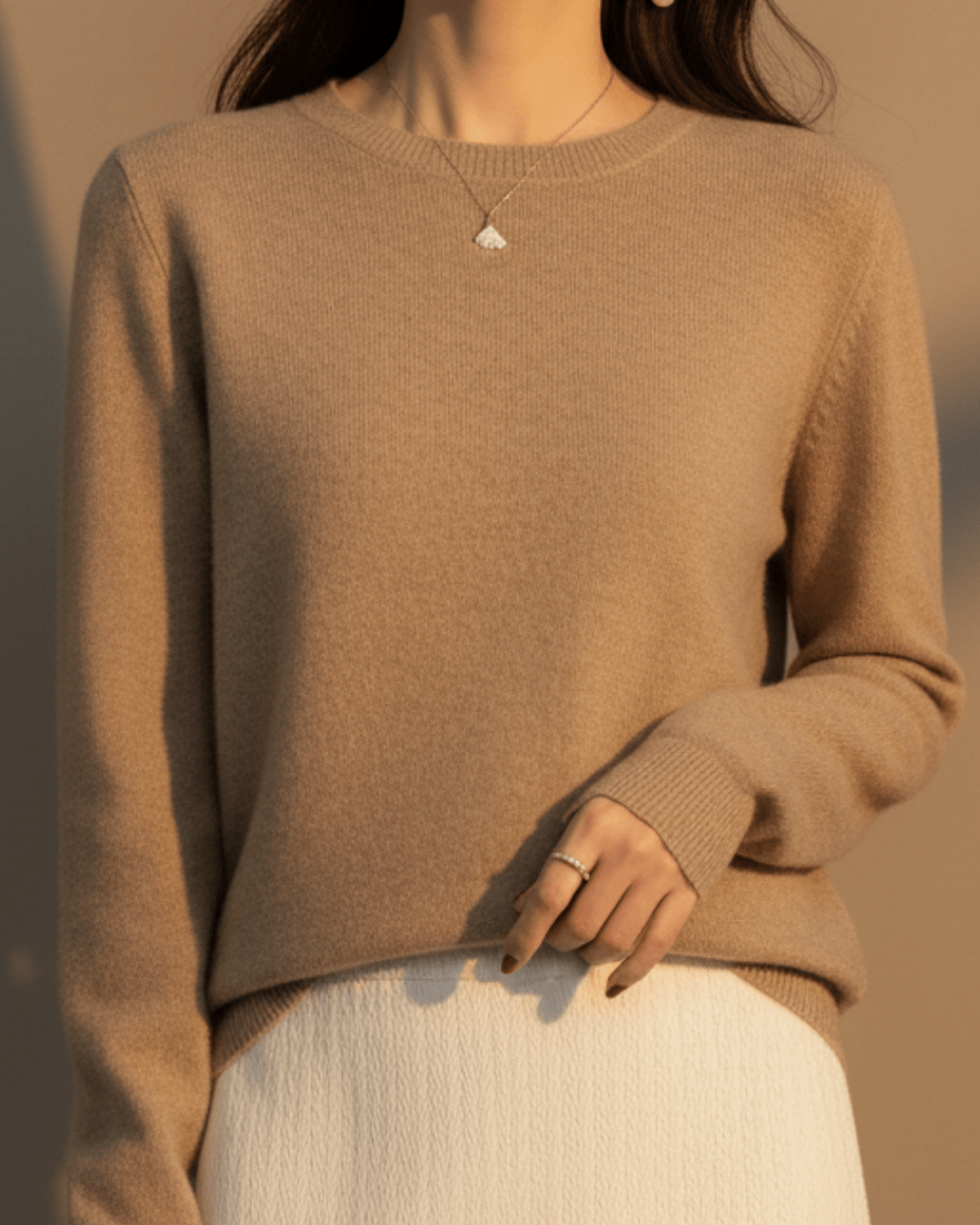 Naia™ | Woolen Pullover - SUNDRA