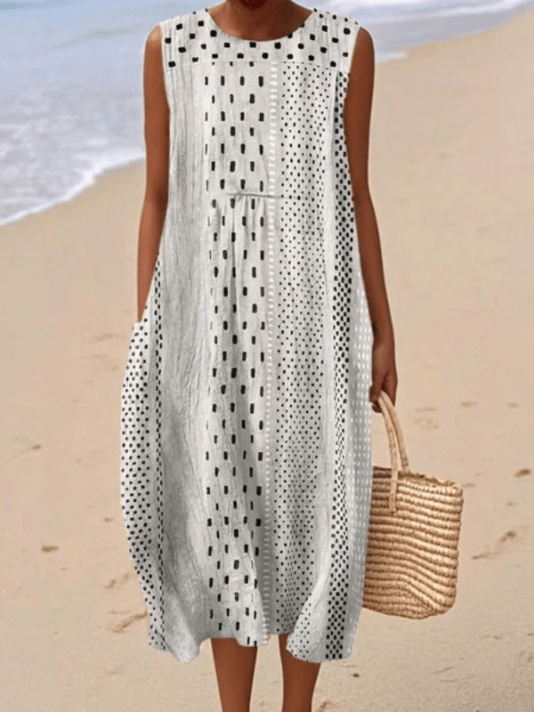 Paige™ Polka Midi Dress - SUNDRA