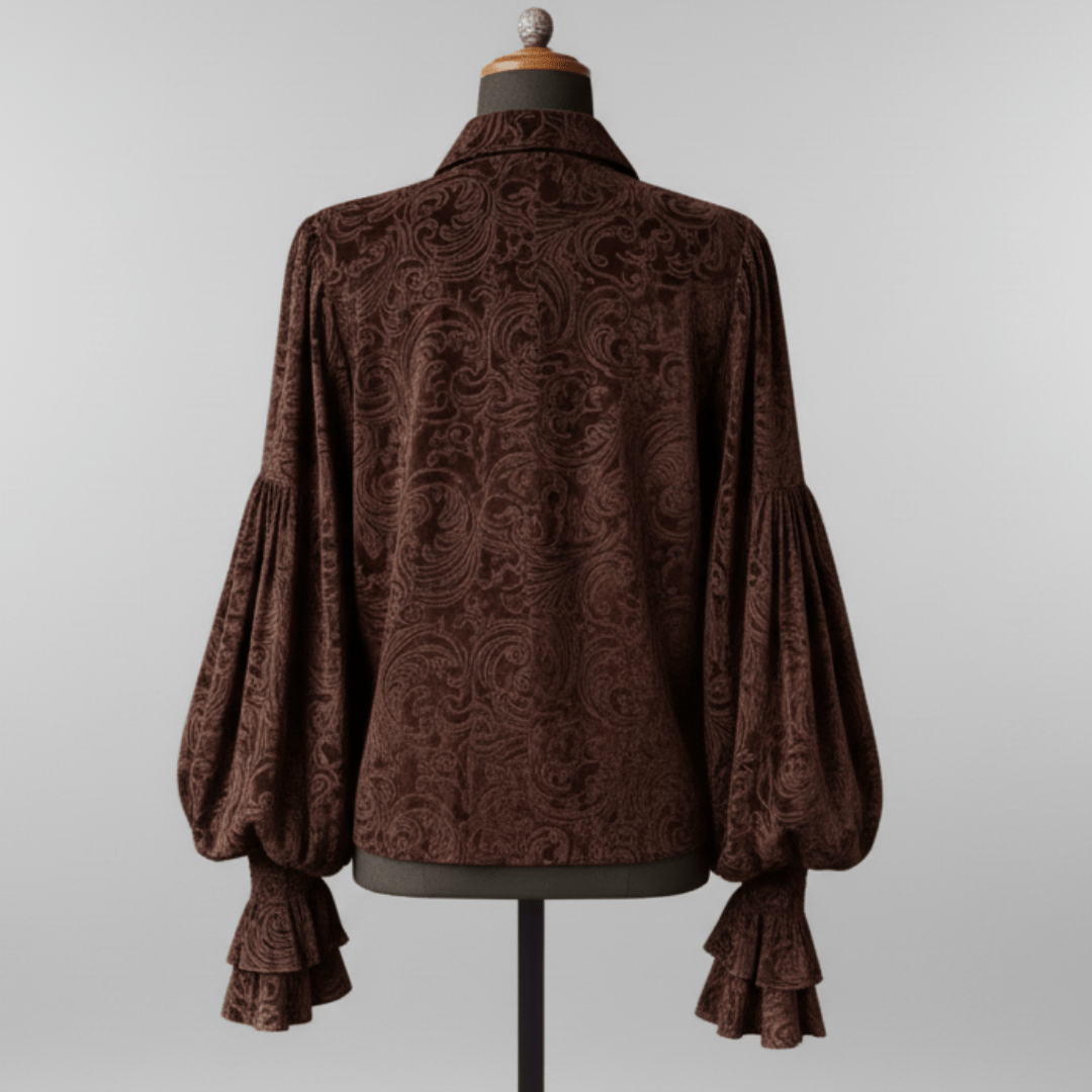 Paisley™ | Velvet Vintage Blouse - SUNDRA