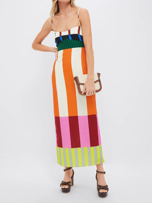 PALMA STRIPES DRESS - SUNDRA