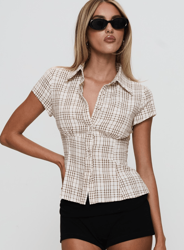 RETRO BLOOM TOP - SUNDRA