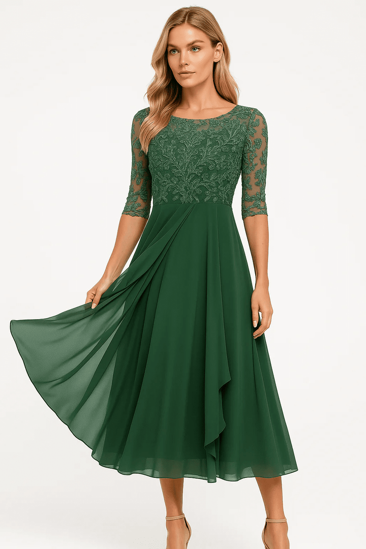 Rhonda | Elegant Lace Dress - SUNDRA