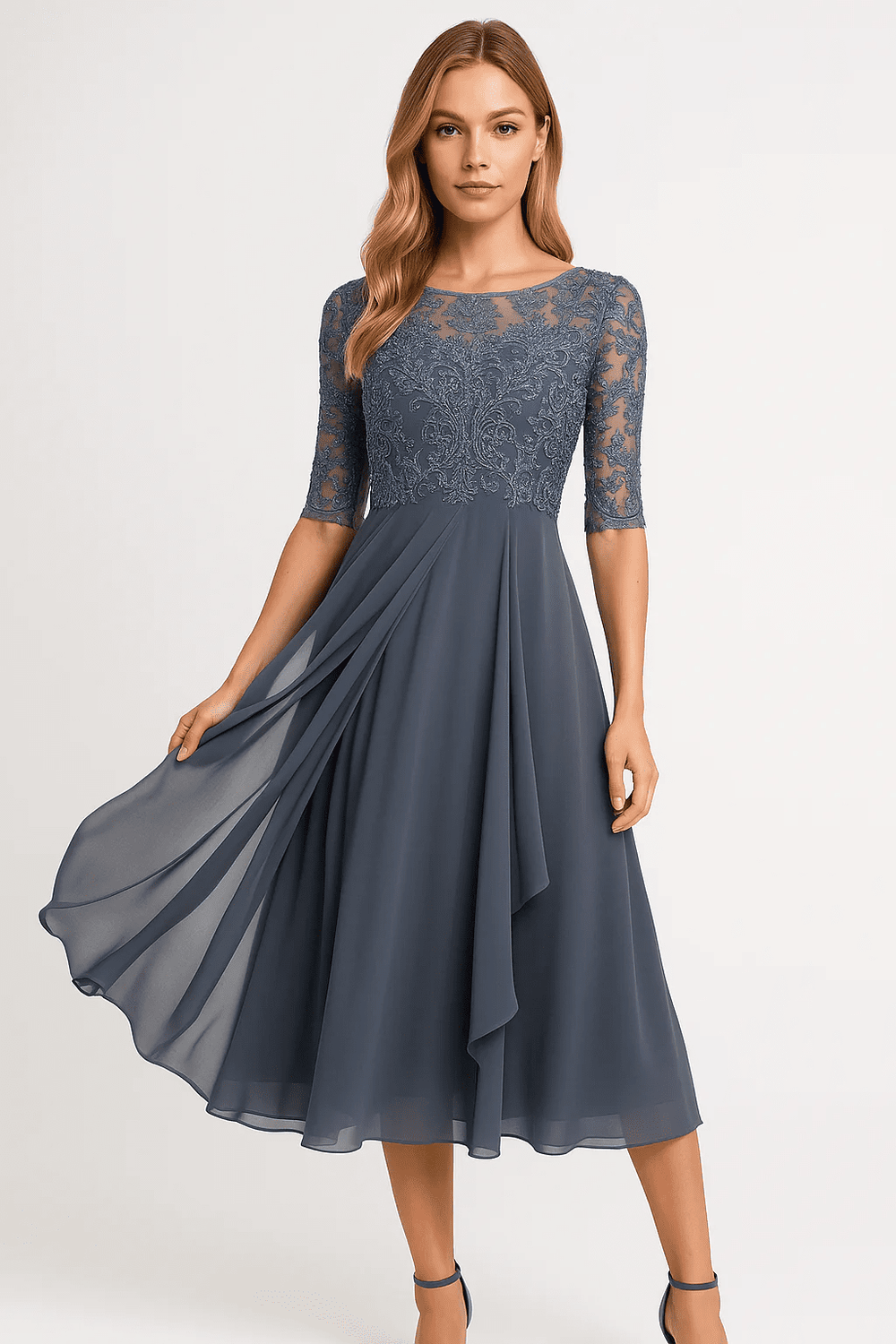 Rhonda | Elegant Lace Dress - SUNDRA