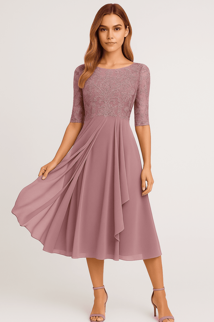Rhonda | Elegant Lace Dress - SUNDRA