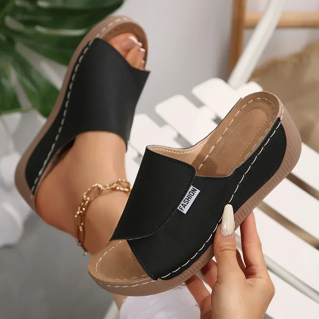 Selene™ | Orthopedic Wedge Heel Sandals - SUNDRA