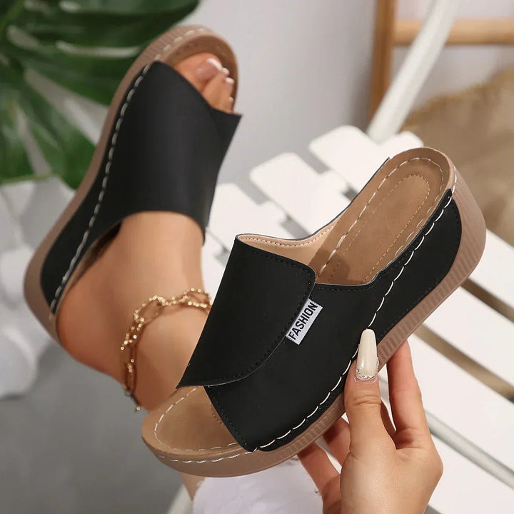 Selene™ | Orthopedic Wedge Heel Sandals - SUNDRA