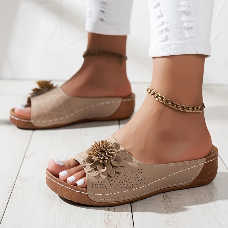 Senyva™ | Flower Slip - on Orthopedic Sandals - SUNDRA