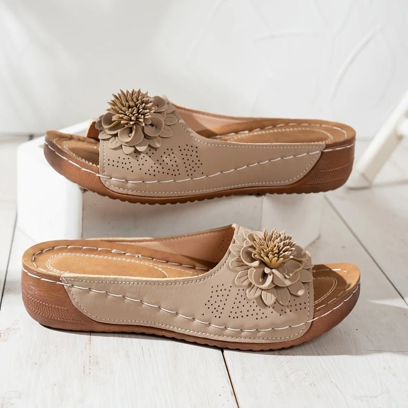 Senyva™ | Flower Slip - on Orthopedic Sandals - SUNDRA