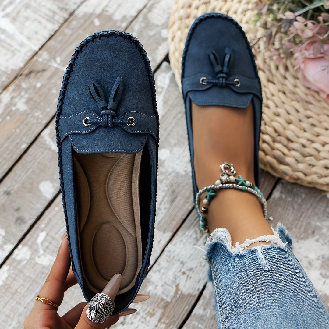 Sonia™ | Classic Knot Loafers - SUNDRA