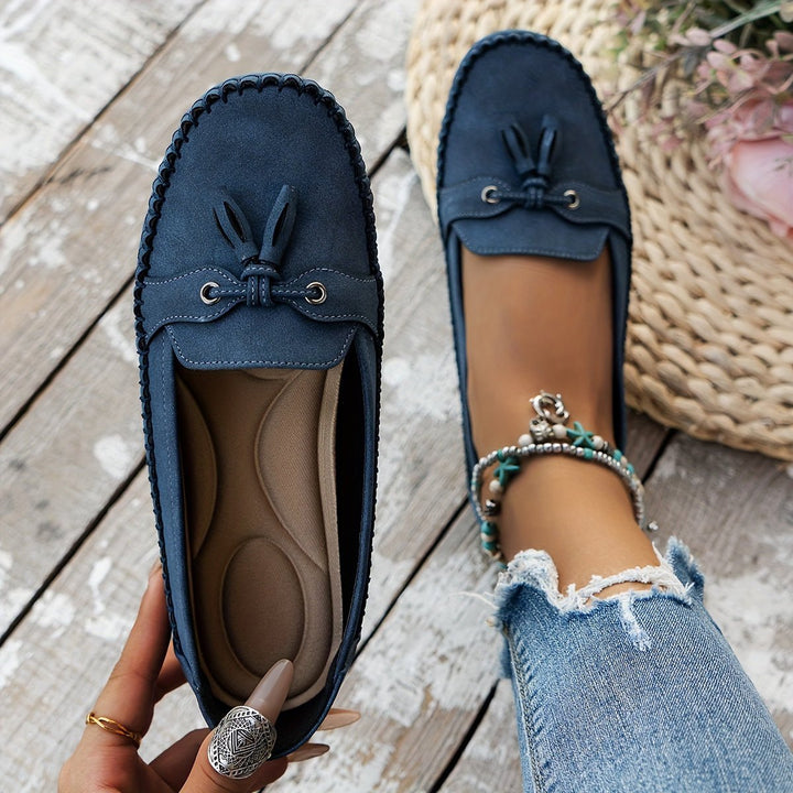 Sonia™ | Classic Knot Loafers - SUNDRA