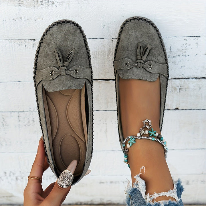 Sonia™ | Classic Knot Loafers - SUNDRA