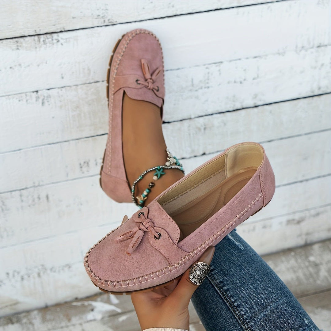 Sonia™ | Classic Knot Loafers - SUNDRA