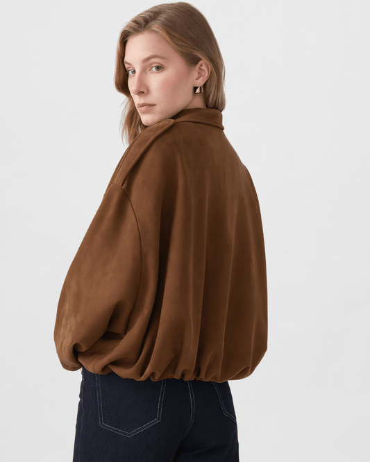 SUEDE JACKET - SUNDRA