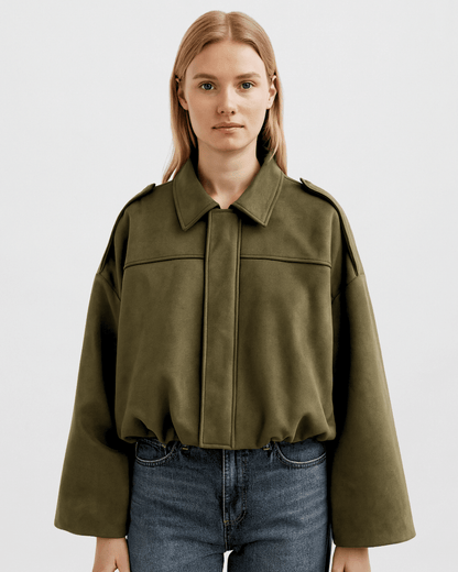 SUEDE JACKET - SUNDRA