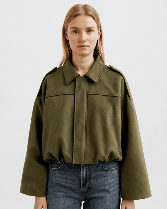 SUEDE JACKET - SUNDRA