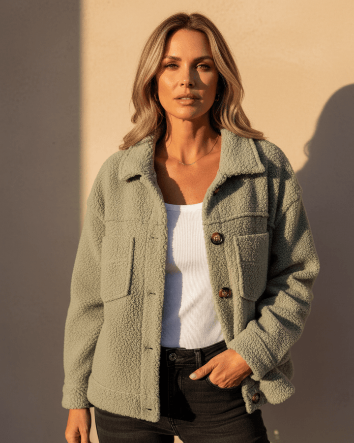 Tate™ | Fleece Autumn Jacket - SUNDRA