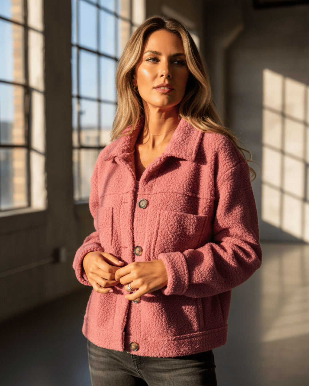 Tate™ | Fleece Autumn Jacket - SUNDRA