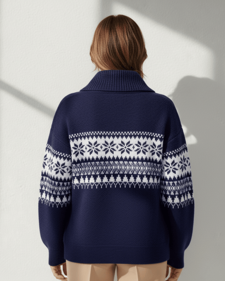 Vara™ | Nordic Turtle Neck Half - Zip - SUNDRA