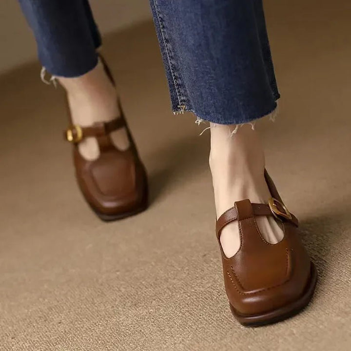 Ysolenne™ | T - Strap Shoes - SUNDRA